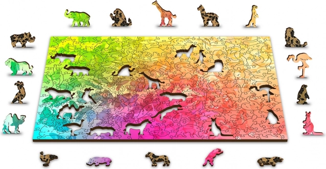 Dwustronne puzzle 2w1
