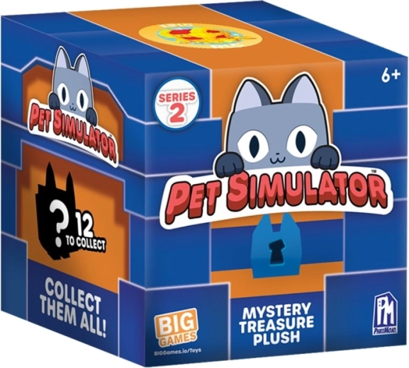 Pet Simulator seria 2 – pluszowa figurka w pudełku z niespodzianką - 1 szt.