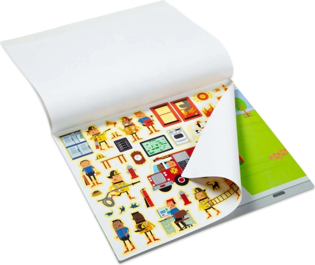 200 naklejek wielokrotnego użytku