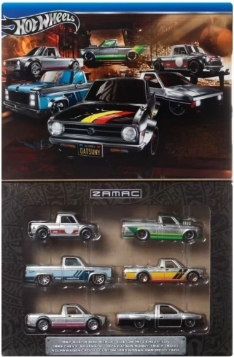 Hot Wheels Zamac Multipack – zestaw 6 autek 1:64