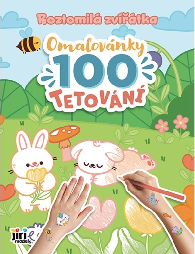 Kolorowanki i 100 tatuaży – urocze zwierzątka