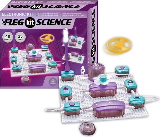 Elektroniczny zestaw konstrukcyjny Fleg Science