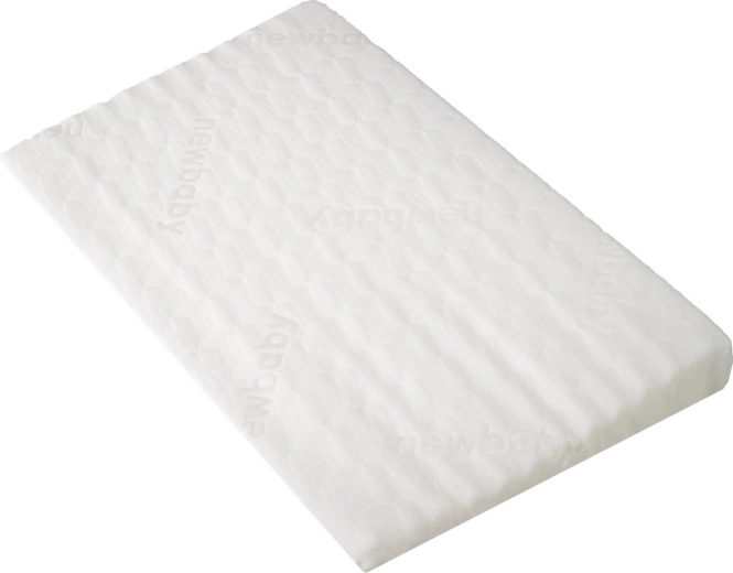 Poduszka dziecięca – klin NEW BABY Basic biała 59 × 37 cm