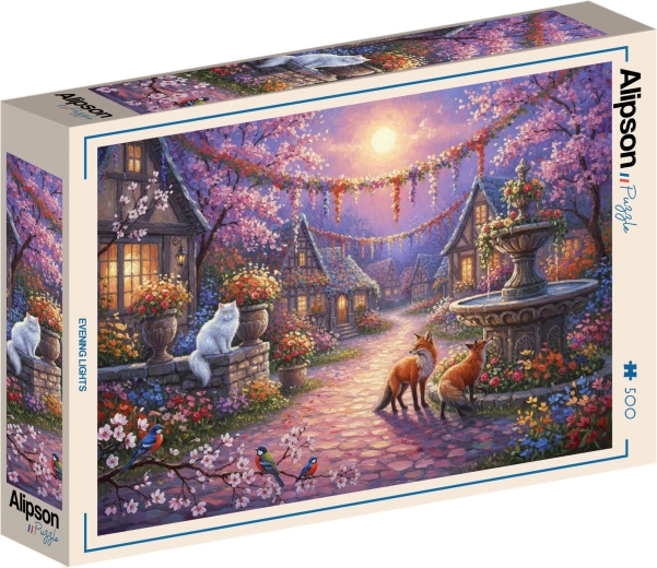 Alipson Puzzle nocne światła 500 elementów
