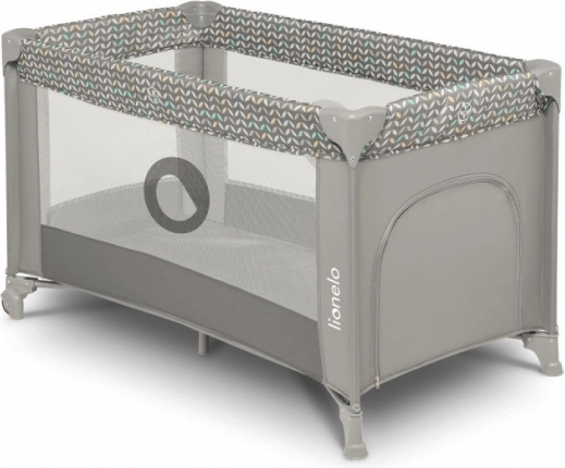 Łóżeczko turystyczne Lionelo Stefi – Szary