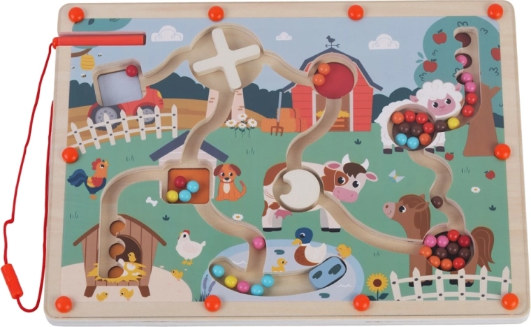 2Kids Toys Magnetyczna plansza do zabawy Farma