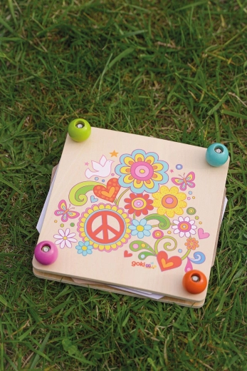 Piękny motyw Flower Power