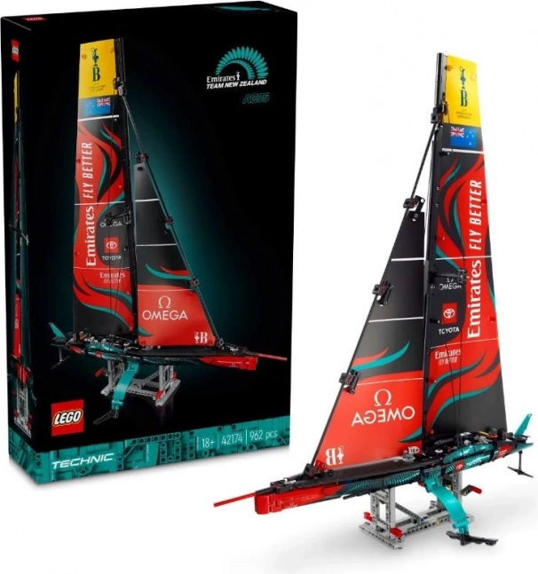 Lego Technic Jacht Emirates Team New Zealand