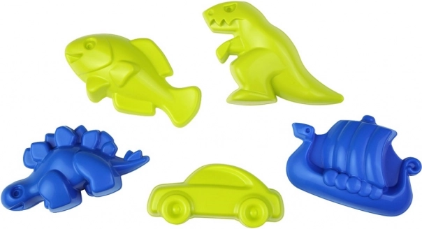 Foremki do piasku z dinozaurem 5 części
