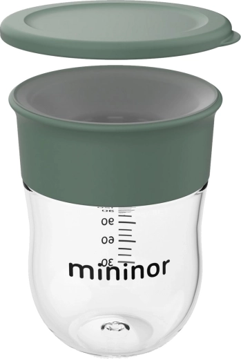 Mininor kubek treningowy 220 ml willow green