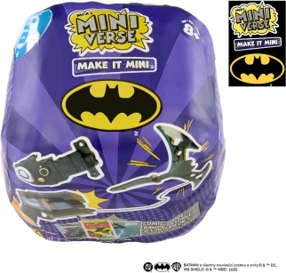 MGA's Miniverse Make It Mini Batman — niespodzianka — 1 sztuka