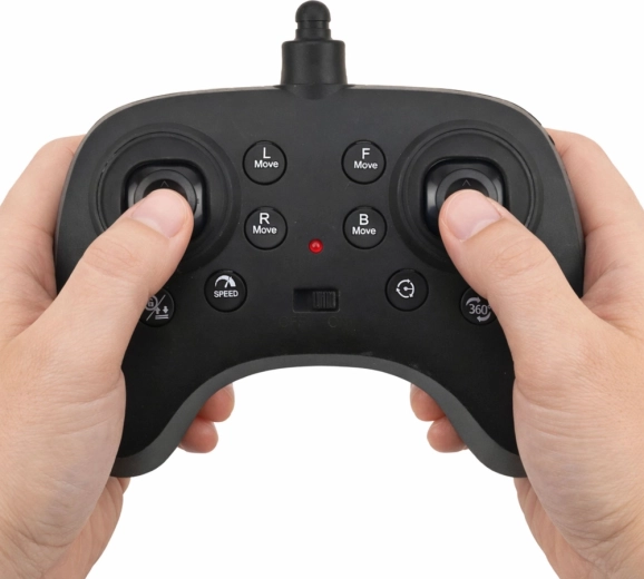 Akrobacje 360° na przycisk