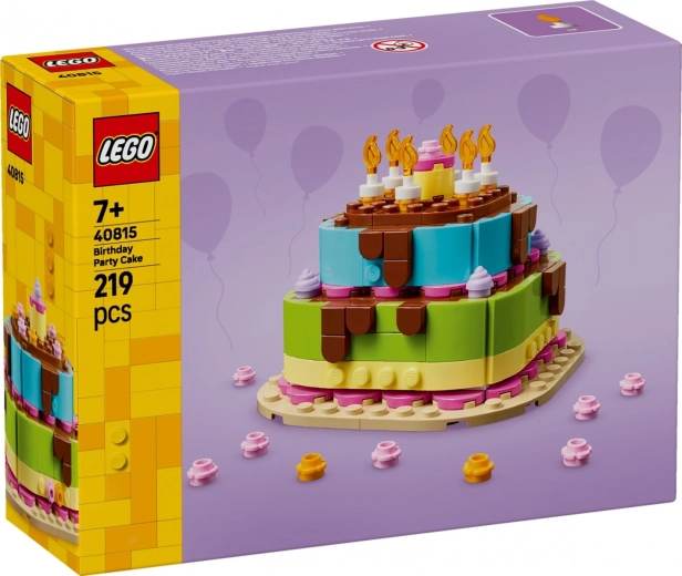 LEGO Iconic tort na przyjęcie urodzinowe