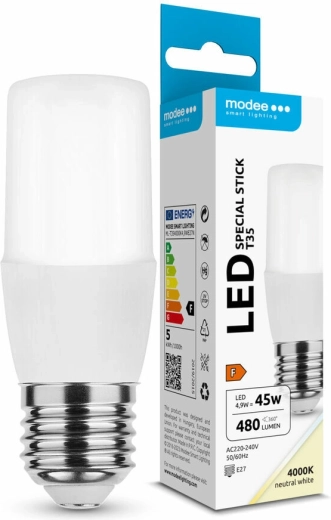 Żarówka LED Modee Lighting Special Stick T35 4,9 W E27, neutralna biel, 480 lm