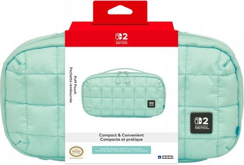 Miękkie etui HORI Puff Pouch Cozy Green do Nintendo Switch 2