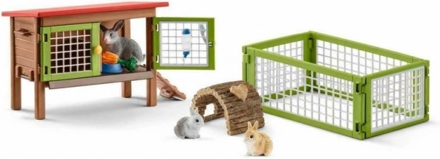 Wybieg dla królików Schleich Farm World