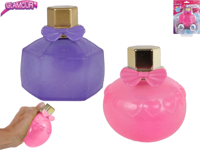 Glamour rozciągliwa piłeczka w kształcie flakonika perfum 8 cm