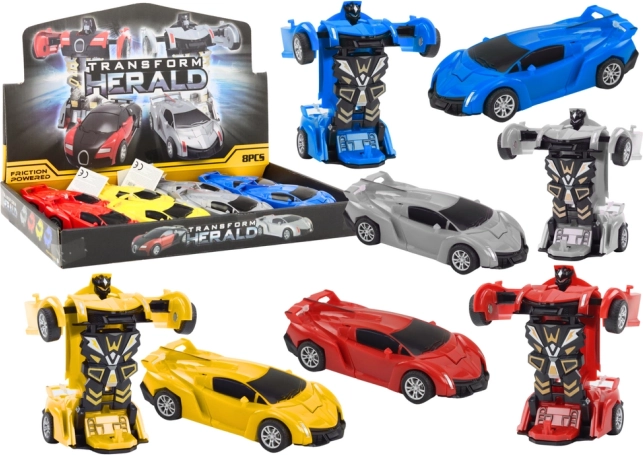 Auto Robot 2 w 1 Transformacja Sportowa jazda autem