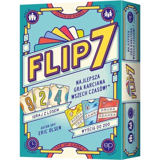 Rebel Flip 7 – gra karciana o ryzyku i punktach