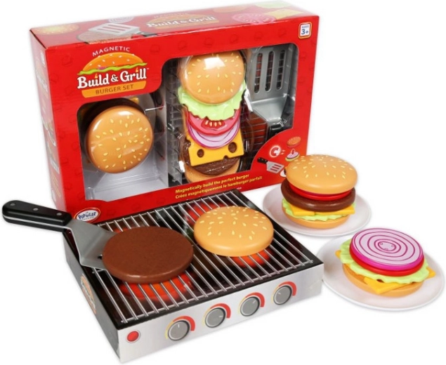 MalBlo magnetyczny zestaw burgerów