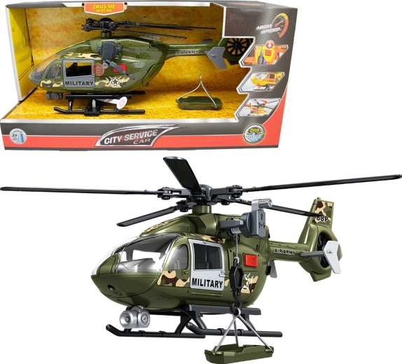 Wojskowy helikopter 1:12 SPARKYS