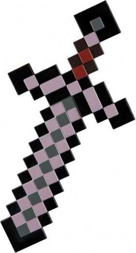 plastowy miecz netherite Minecraft 52 cm