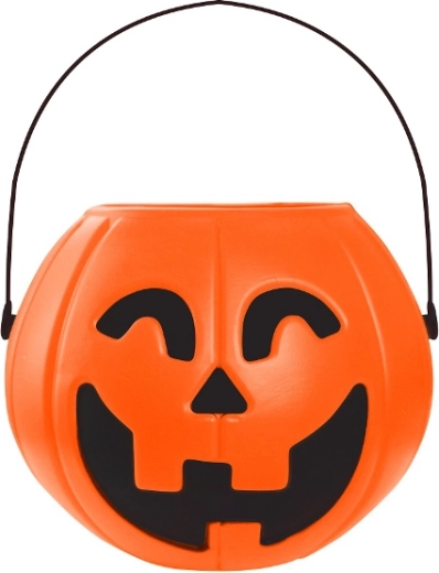 Wiadereczko dynia na Halloween 16 × 14 cm