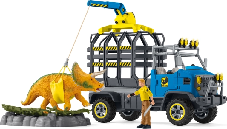 Schleich Dinosaurs misja transport dinozaura