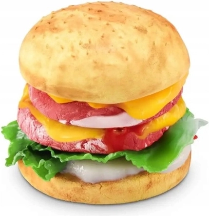 Realistyczny burger ze slime’u