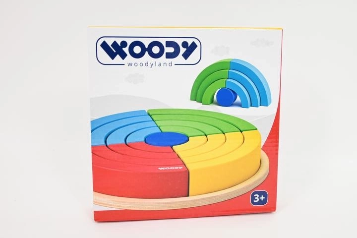 Woodyland składane tęczowe kręgi