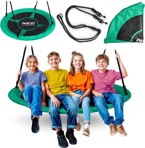 Huśtawka bocianie gniazdo Neo-Sport Swingo 125 cm