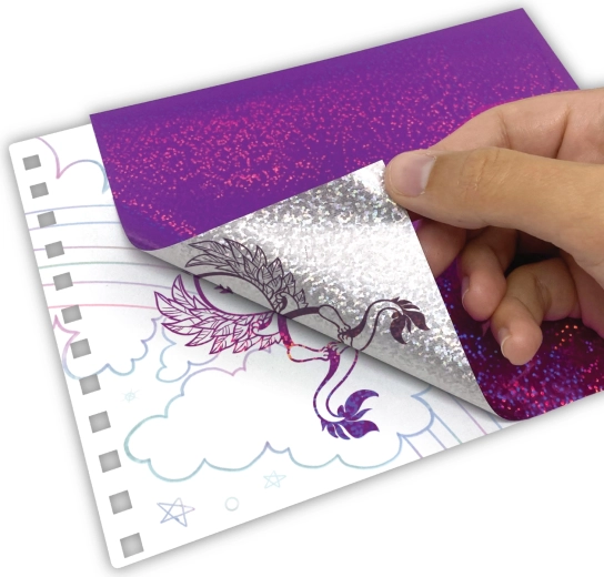 Olśniewające folie z efektem holograficznym