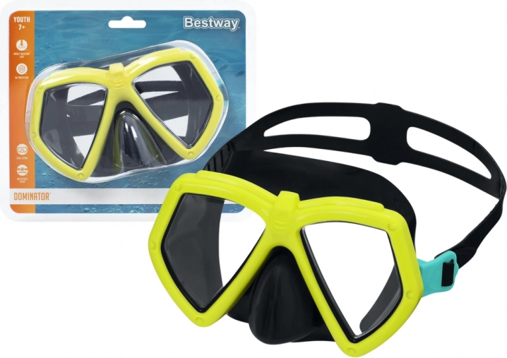 żółta maska pływacka Bestway