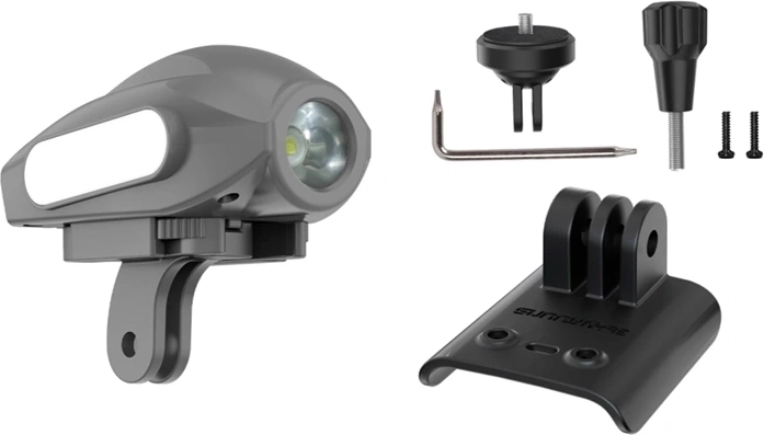 Sunnylife adapter montażowy z lampą do drona DJI Avata 2