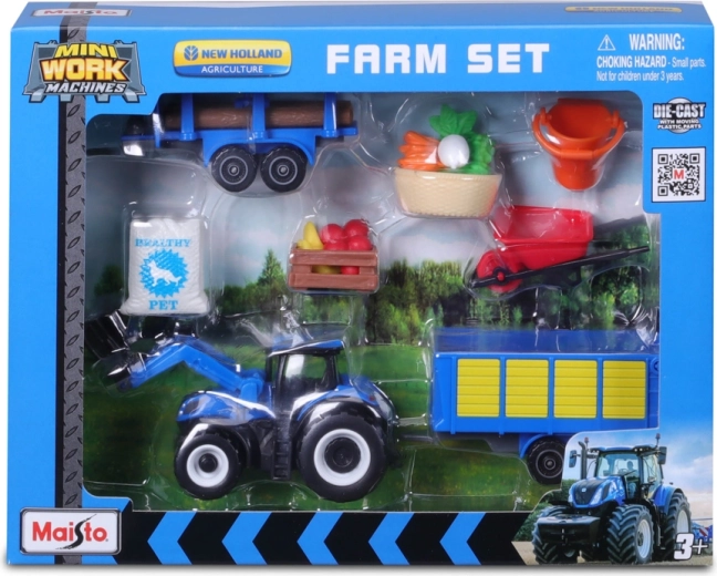 Zestaw farmerski Maisto New Holland
