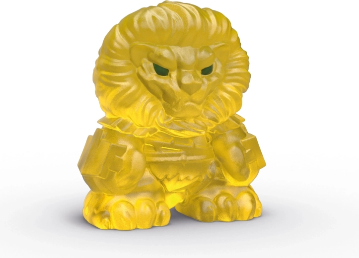 Przezroczysta mini figurka z lwia grzywą