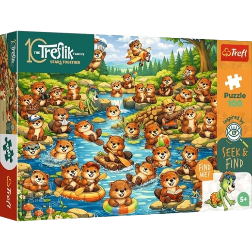 100 elementów dla małych miłośników puzzli