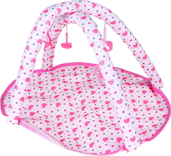 Mata edukacyjna z pałąkiem do sensorycznego odkrywania