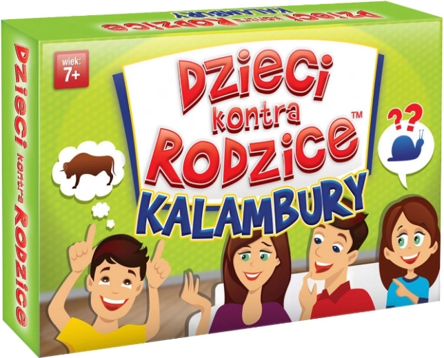 Dzieci kontra rodzice: Kalambury – gra rodzinna