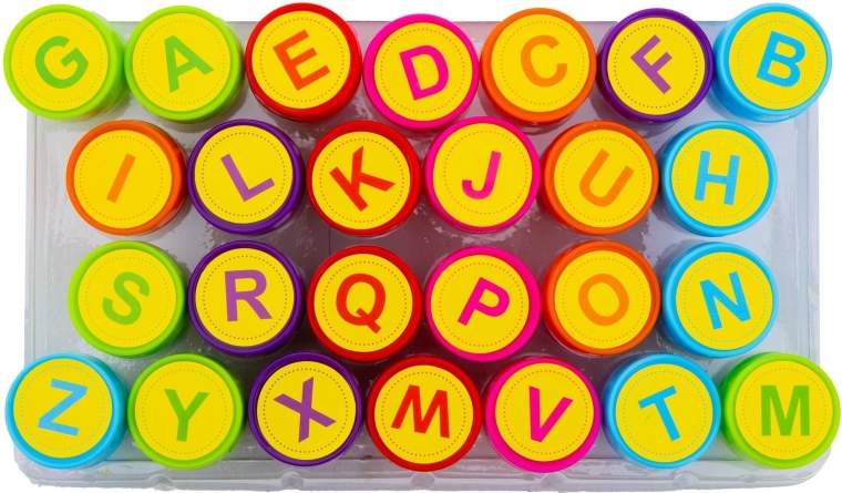 Astra pachnące stempelki alfabet – 26 szt.