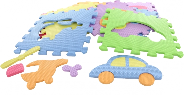 Zabawne puzzle z wyjmowanymi elementami
