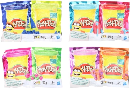 Play-Doh plastelina w saszetce – 2 kolory