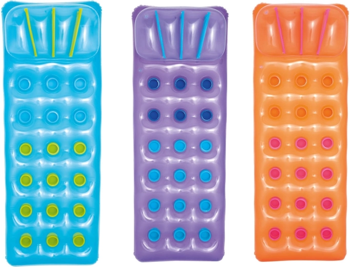 Dmucha materac do wody 188 × 71 cm BESTWAY, pomarańczowy