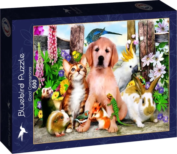 Puzzle Bluebird Dobrzy towarzysze 500 elementów