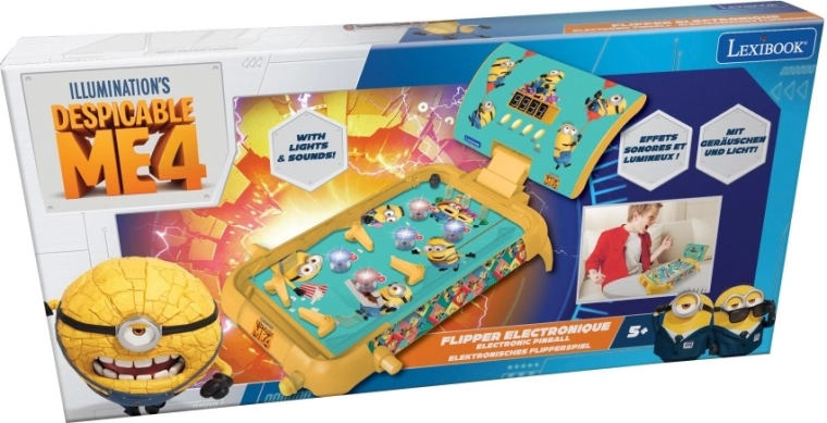 Elektroniczny stołowy pinball MINIONS od Lexibook