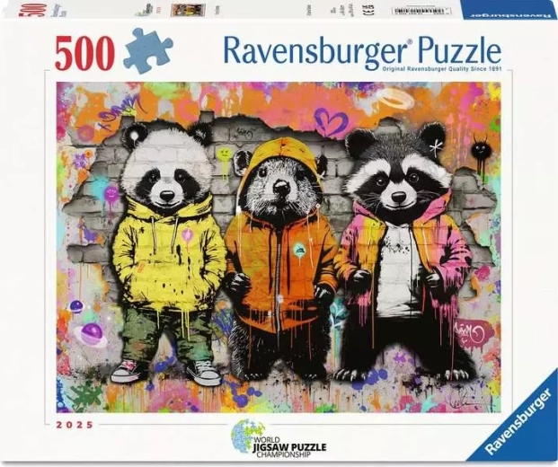 Puzzle Ravensburger Chlupacze 500 elementów
