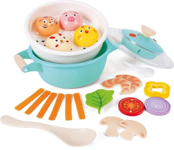 Zestaw kuchenny Little Chef z efektem pary
