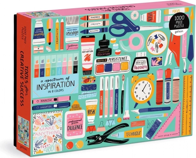 Puzzle Galison Kreatywne Narzędzia 1000 elementów