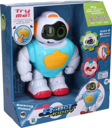 Kiddy Robot chodzący z efektami 21 cm