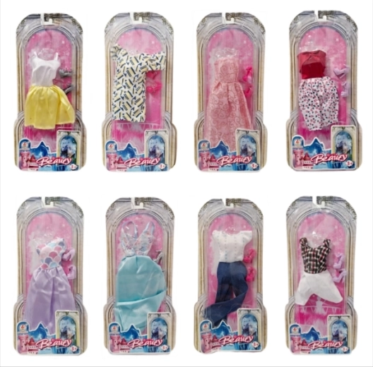 Ubranko z dodatkami dla lalek